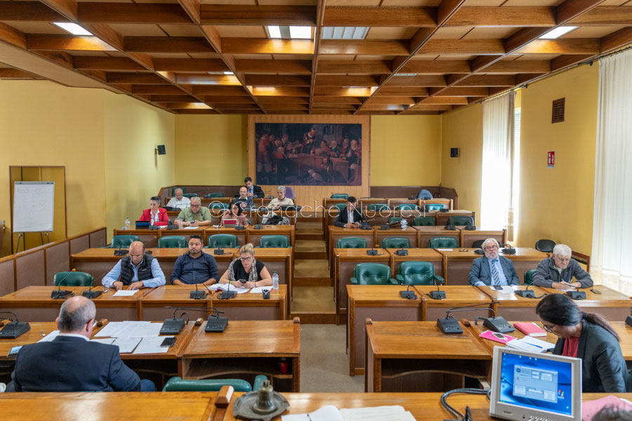 Un momento del Consiglio Comunale (foto S.Novellu)