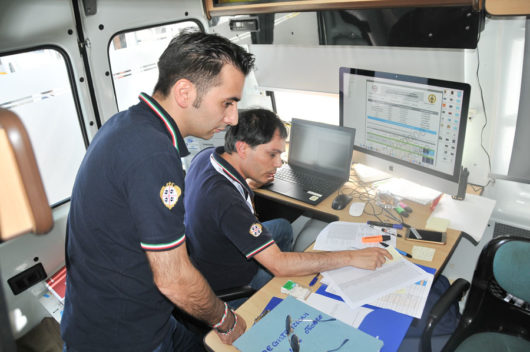 Esercitazione della Protezione civile 