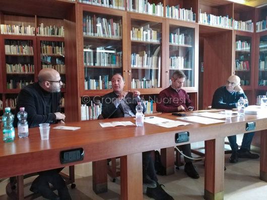 Conferenza stampa del Nobel incontra il nobel (f. F. Becchere)