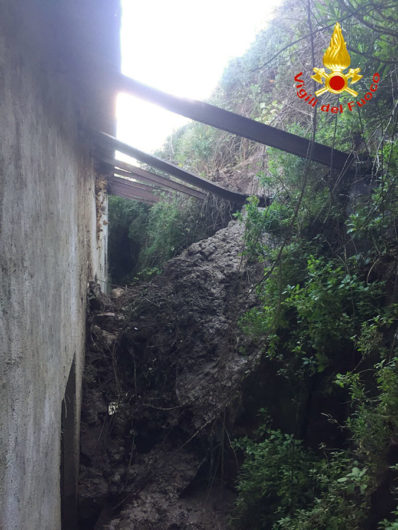 Maltempo. Un intervento dei Vigili del fuoco