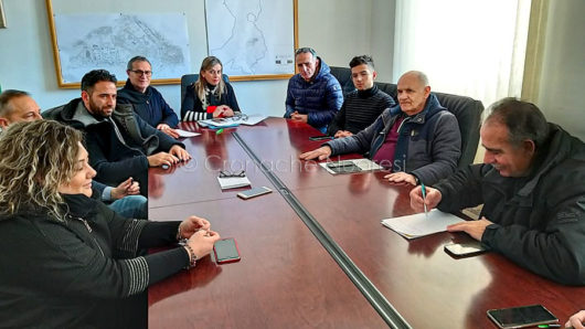 Riunione su CPR di Macomer (foto PGV)