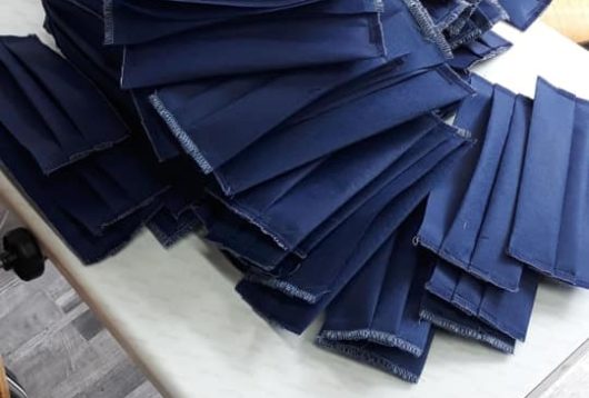 mascherine confezionate per la casa protetta