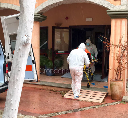 Il trasporto degli anziani della Casa di Bitti 