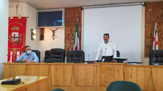 Macomer, la protesta delle Partite iva (foto PGV)