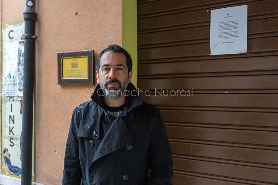 Nuoro, il presidente del Centro Commerciale Naturale Salvatore Piredda (foto S.Meloni)