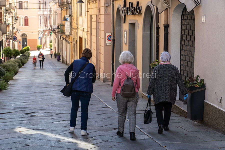 Nuoro, primo giorno della Fase 2 (foto S.Novellu)
