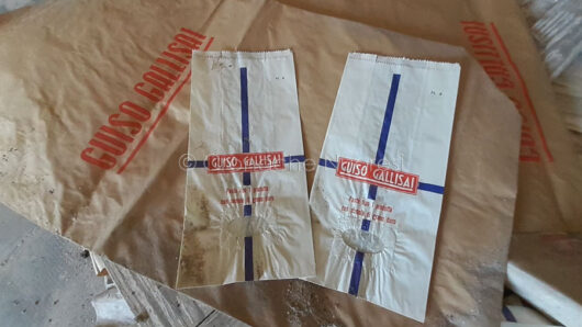 Ex mulino Gallisai, buste per il confezionamento della pasta