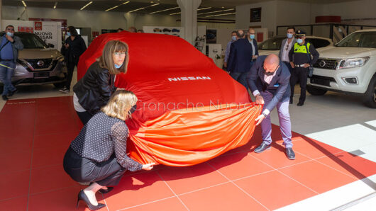La presentazione delle auto elettriche (foto S.Meloni)
