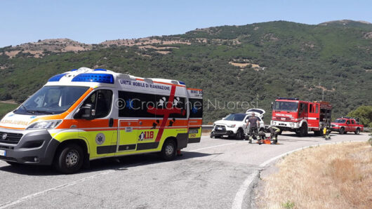 La scena della tragedia a Gadoni