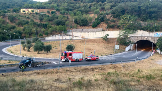 La scena dell'incidente a Mughina