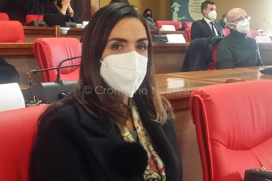 L'assessore Comunale Eleonora Angheleddu