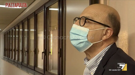 L'assessore alla Sanità Mario Nieddu intervistato da La7