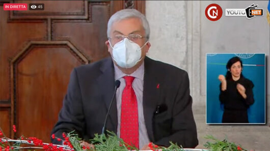 Il presidente dell'Ordine dei giornalisti, Carlo Verna