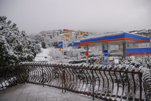 Neve a Tonara (foto Bastiano Loche)