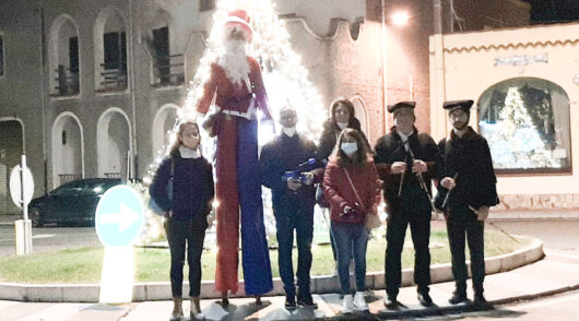 Un momento dell'evento a Irgoli 