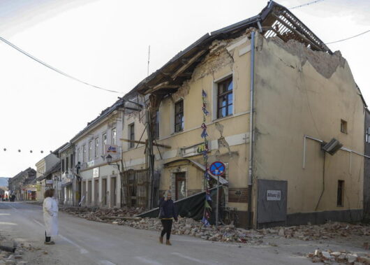 Terremoto in Croazia