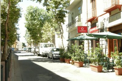 Nuoro, uno scorcio di via Lamarmora