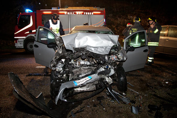 Scontro frontale tra Nuoro e Orgosolo