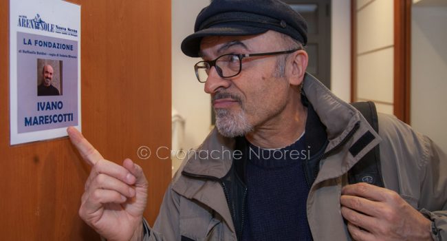 Ivano Marescotti dopo lo spettacolo a Nuoro (S.Novellu)