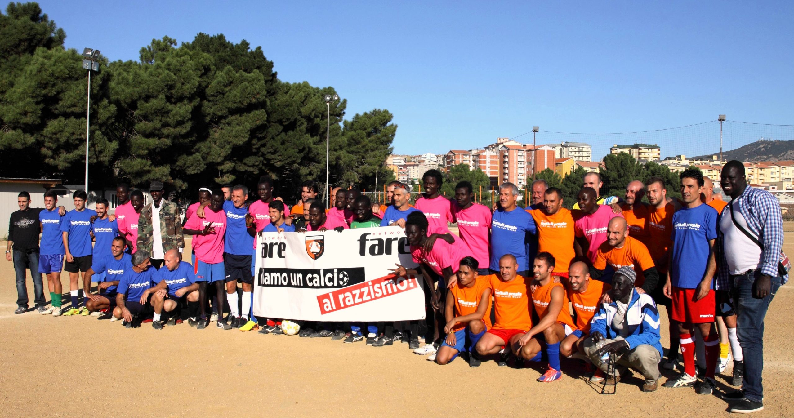 Anche a Nuoro il calcio scende in campo contro il razzismo