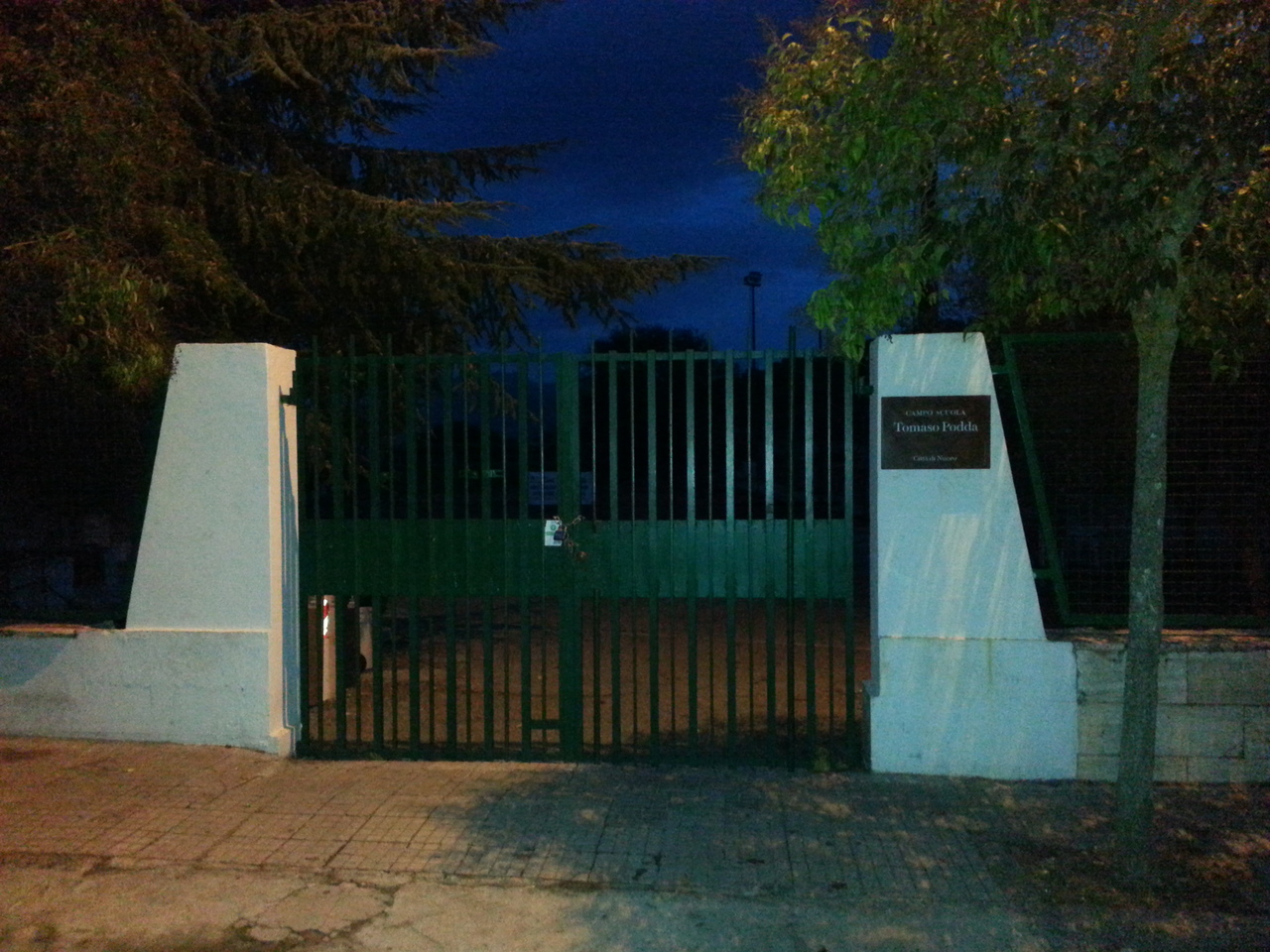 Lavori fermi e Campo Scuola chiuso