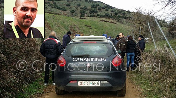 La scena del delitto e un ritratto di Angelo Maria Piras