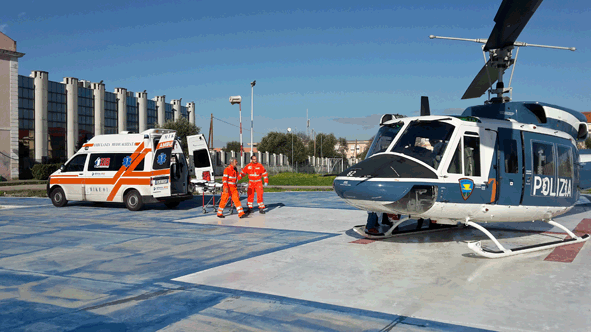 Nuoro: operazione di salvataggio messa a segno all'alba dalla Polizia
