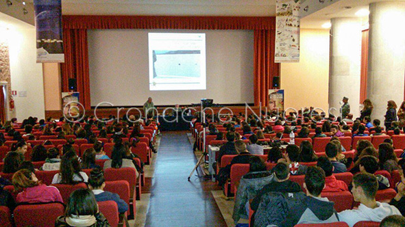 A lezione d'ambiente nel Tartamondo dell'Acquario di Cala Gonone