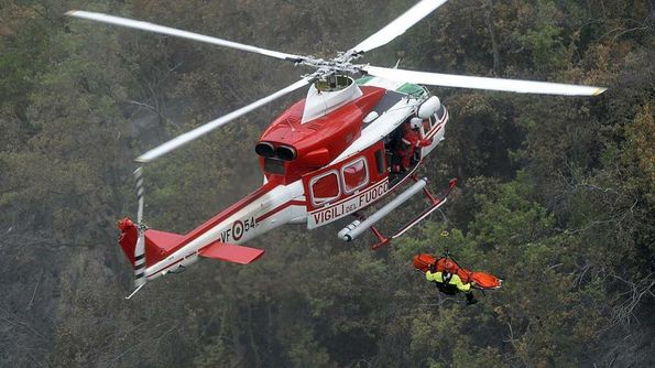 Coppia di free climbers belgi in difficoltà recuperata in elicottero a Cala Goloritzé
