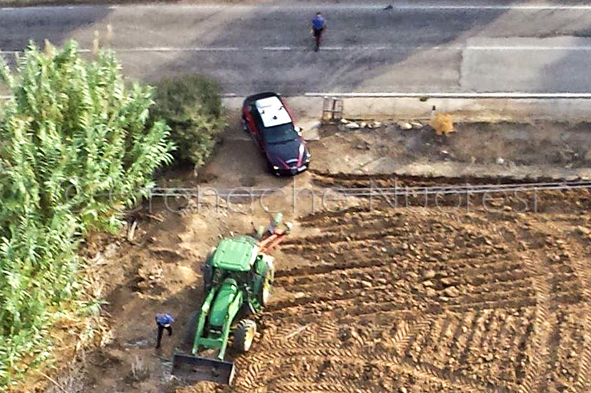 Trattore rubato nel 2012 ritrovato con l'ausilio dell'elicottero: due fratelli accusti di furto e ricettazione