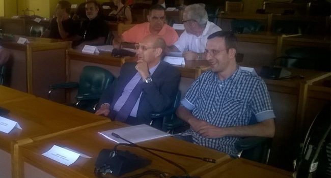 Un momento della presentazione del Consorzio