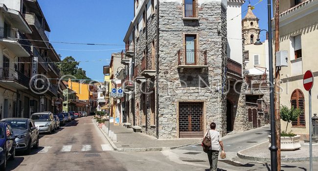 Uno scorcio del centro storico di Barisardo (© foto S.Novellu)
