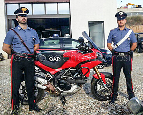 Orogosolo: ritrovata la moto rubata al turista francese un mese fa