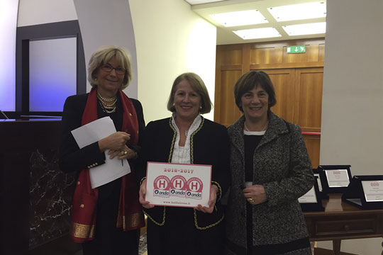 Il San Francesco premiato a Roma con tre bollini rosa