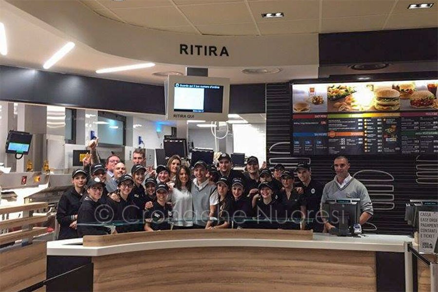 McDonald’s ha aperto i battenti a Nuoro