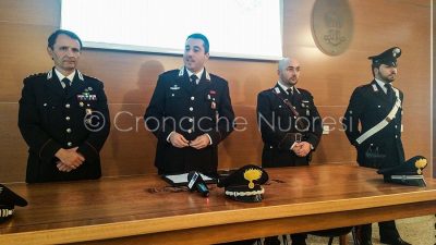 La conferenza stampa dei Carabinieri per l'arresto di Antonio Faris