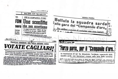 Il Campanile d'oro sui giornali