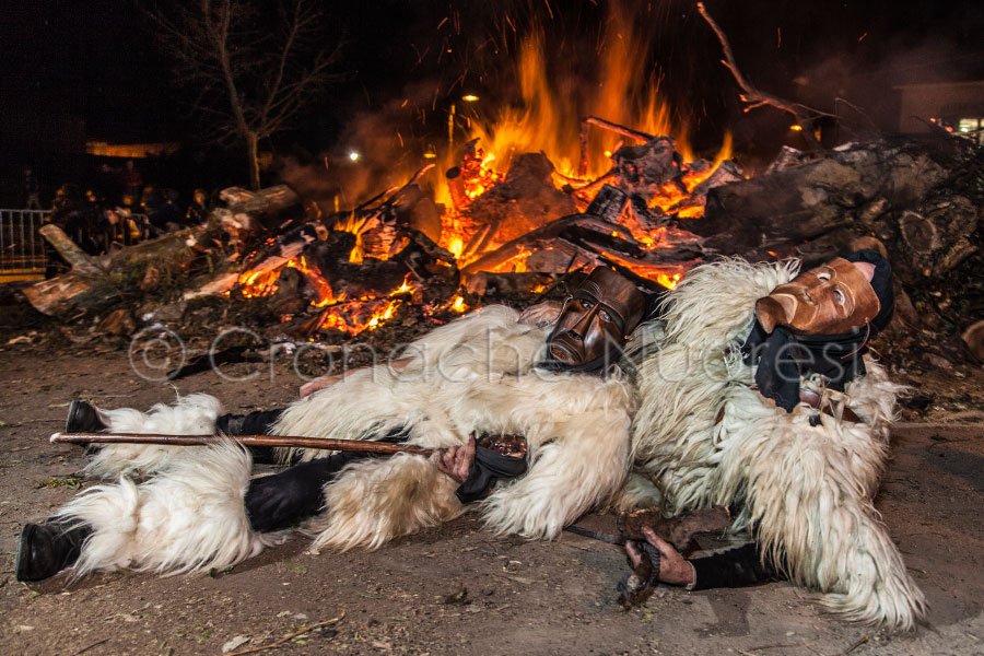A Gennaio la Barbagia si riaccende con i fuochi di Sant’Antonio