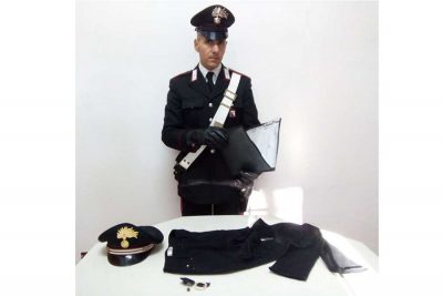 Carabinieri con la refurtiva