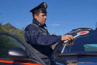 Un controllo dei Carabinieri