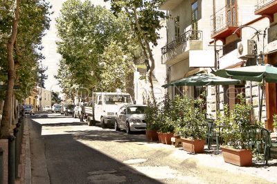 Uno scorcio di via Lamarmora
