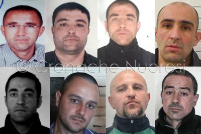 Giovanni Olianas, G.L. Olianas. C.Olianas, S.Arzu, Lotto, Manca, Scanu e Pirari