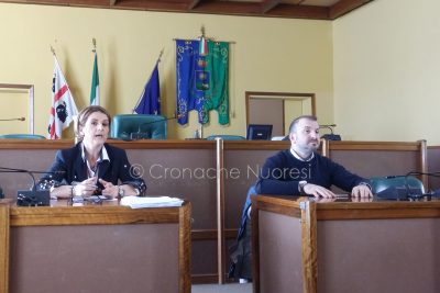 La conferenza stampa sul nuovo Esattore delle tasse (foto Cadoni)