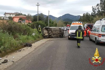 La scena dell'incidente