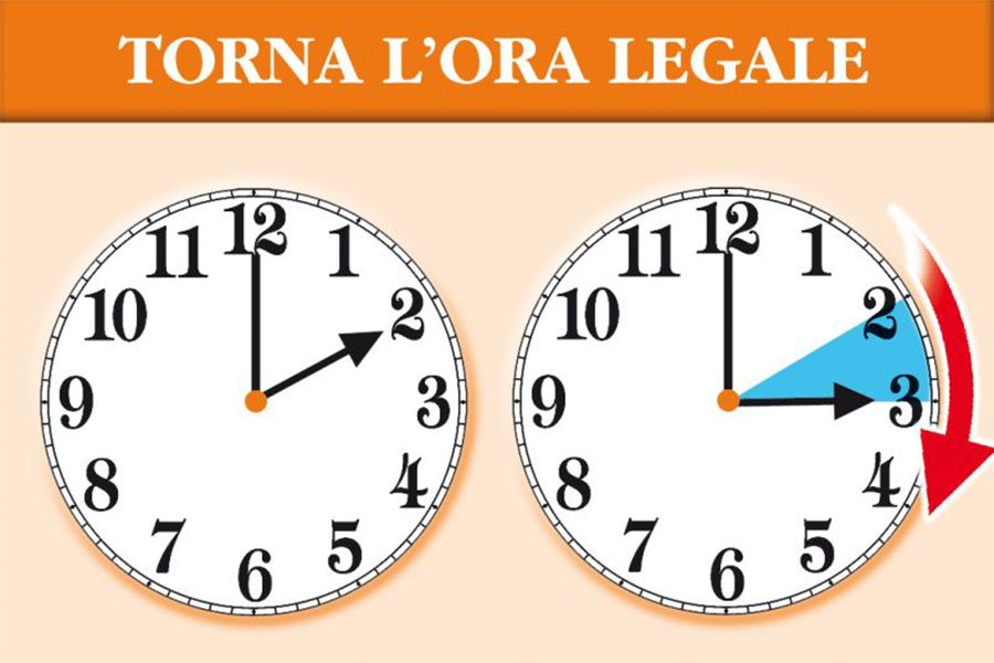 Dalle due di questa stanotte, per sette mesi torna l’ora legale