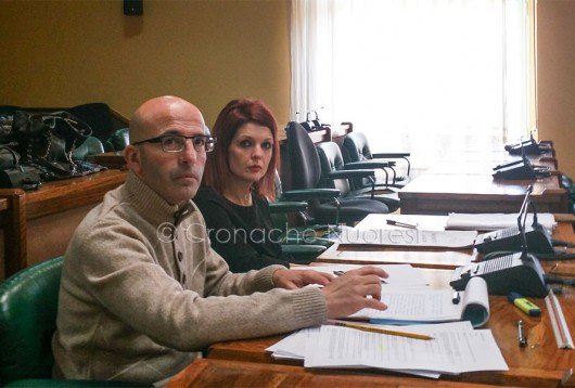 no Emilio Zola e Annamaria Musio di Ripensiamo Nuoro (foto S.Meloni)