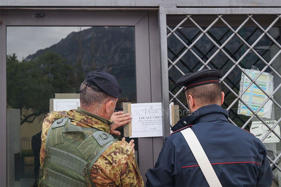 Irgoli. I Carabinieri chiudono per sette giorni un circolo privato perché frequentato da pregiudicati