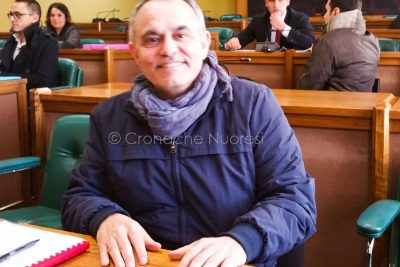 Tore Lai il consigliere comunale dei Cinque Stelle (foto Cronache Nuoresi)