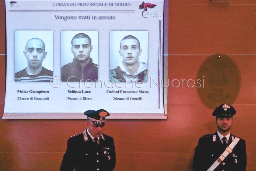 Nuoro. Presi gli autori della violenta rapina messa a segno questa notte ai danni di un invalido 72enne