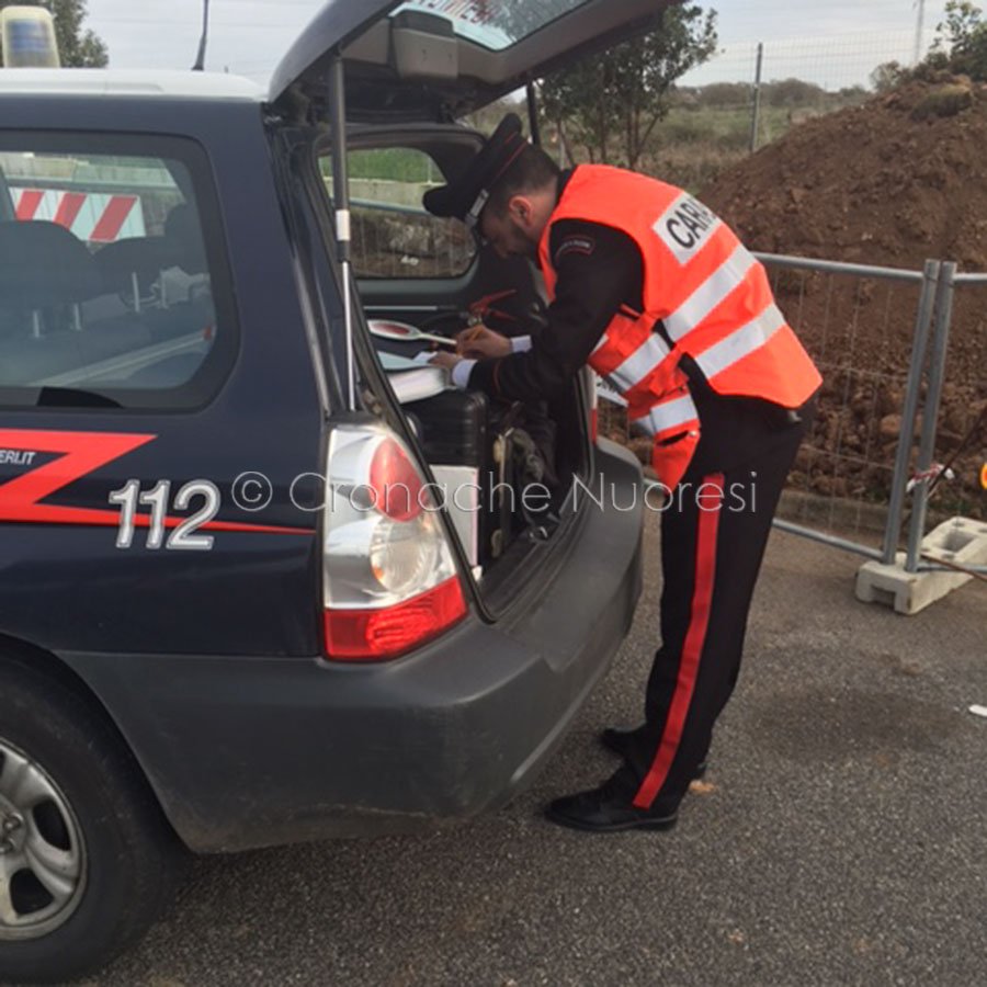 Controlli a tappeto sulle strade del Marghine: diverse denunce